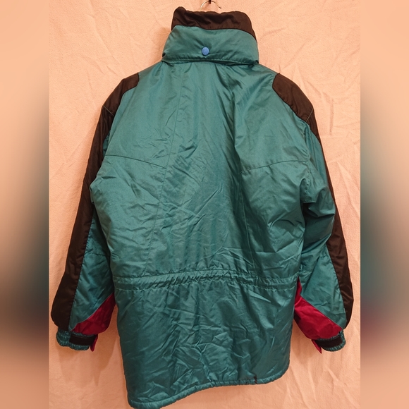 Dreimar Vintage Teal/Purple/Black Ski Jacket - Picture 5 of 5